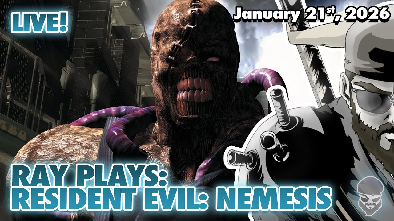 More Resident Evil 3: NEMESIS and Some Gaming News Discussion! Come Watch Me Get Beat Up By NEMESIS!