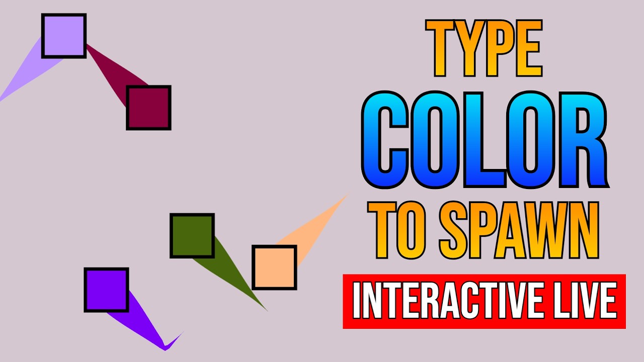 Color Battle - Type Color to Spawn | Square League 🟦🟥🟨🟩