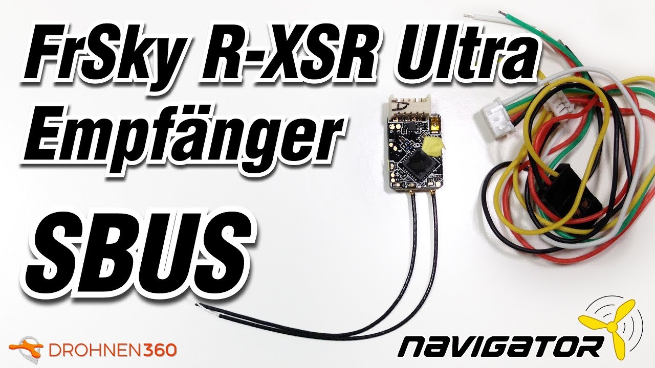 FrSky R-XSR Ultra Empfänger komplette Anleitung SBUS Soft Serial S.Port Betaflight f411 Deutsch