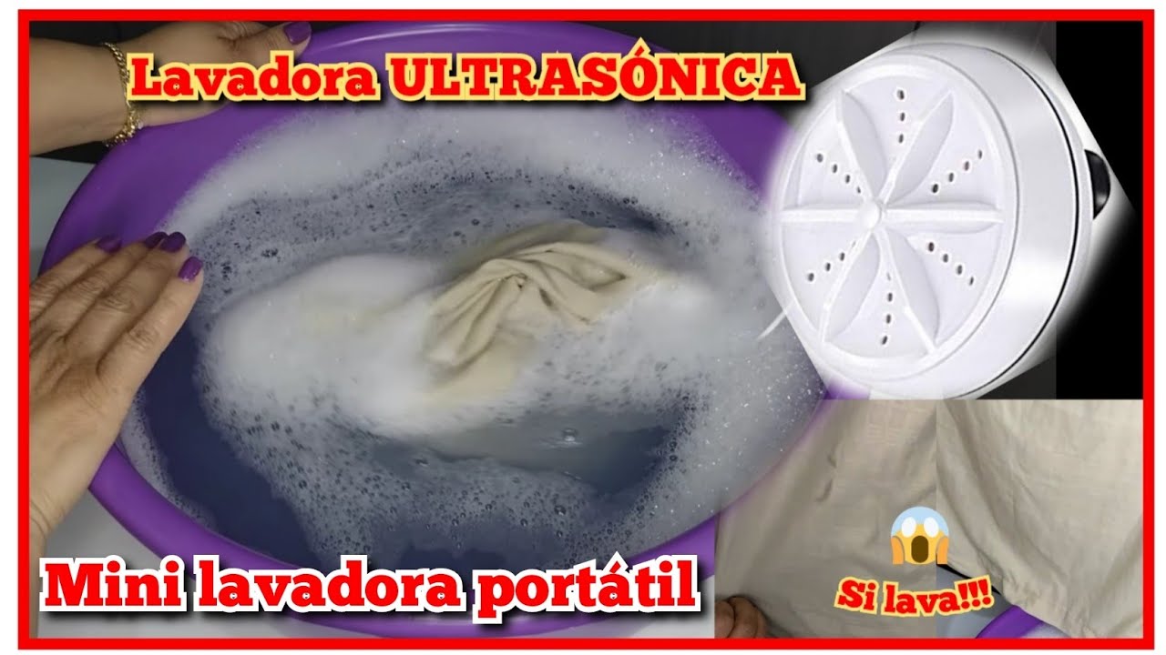 MINI LAVADORA PORTÁTIL 