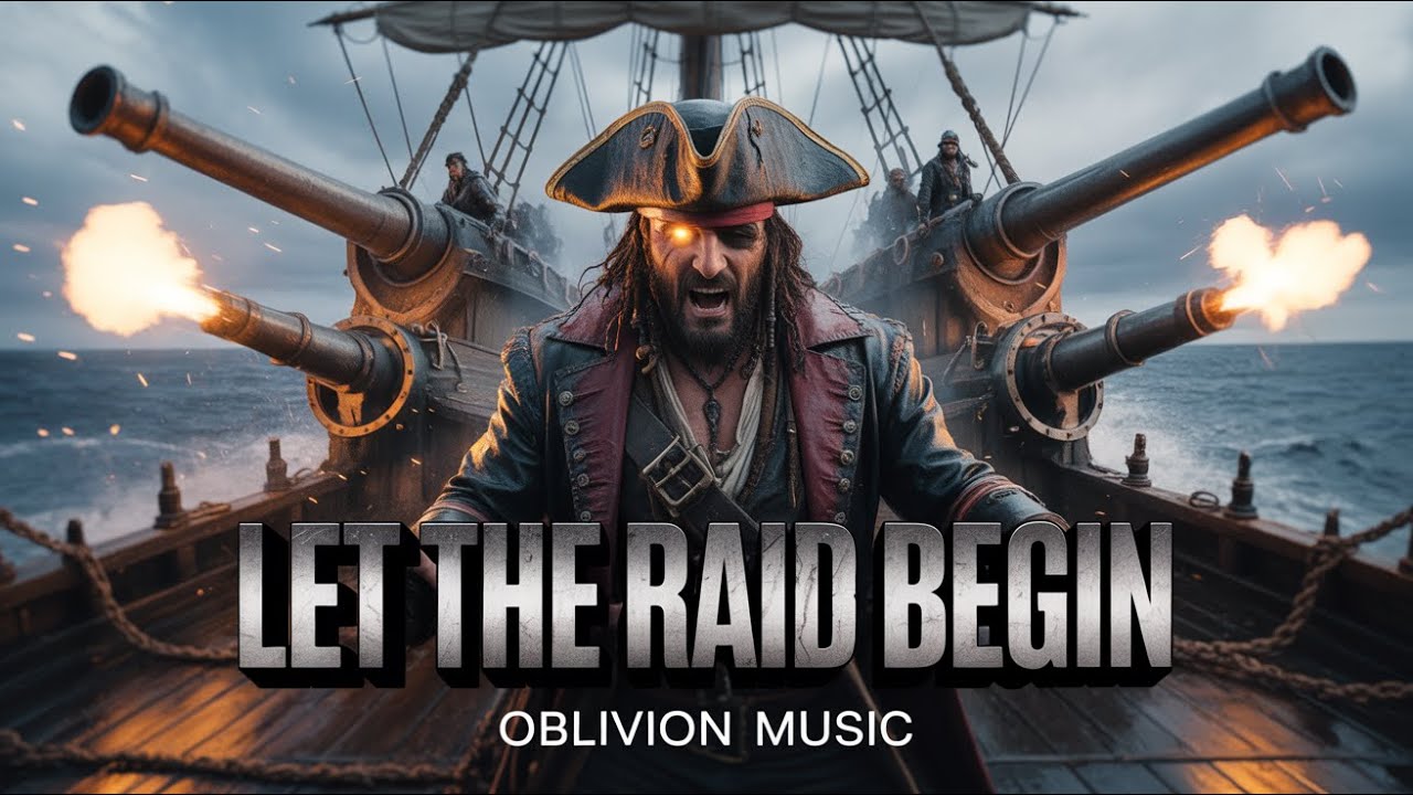 Let The Raid Begin 💀 | Aggressive Pirate Battle Music (Cinematic War Shanty)