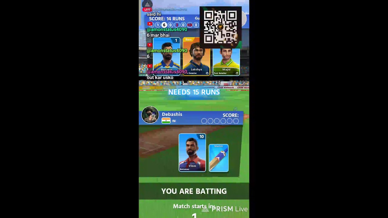 Intense Cricket League Match | Last Over Thriller 🏏🔥 | Road to Final #livegaming #cricketlive