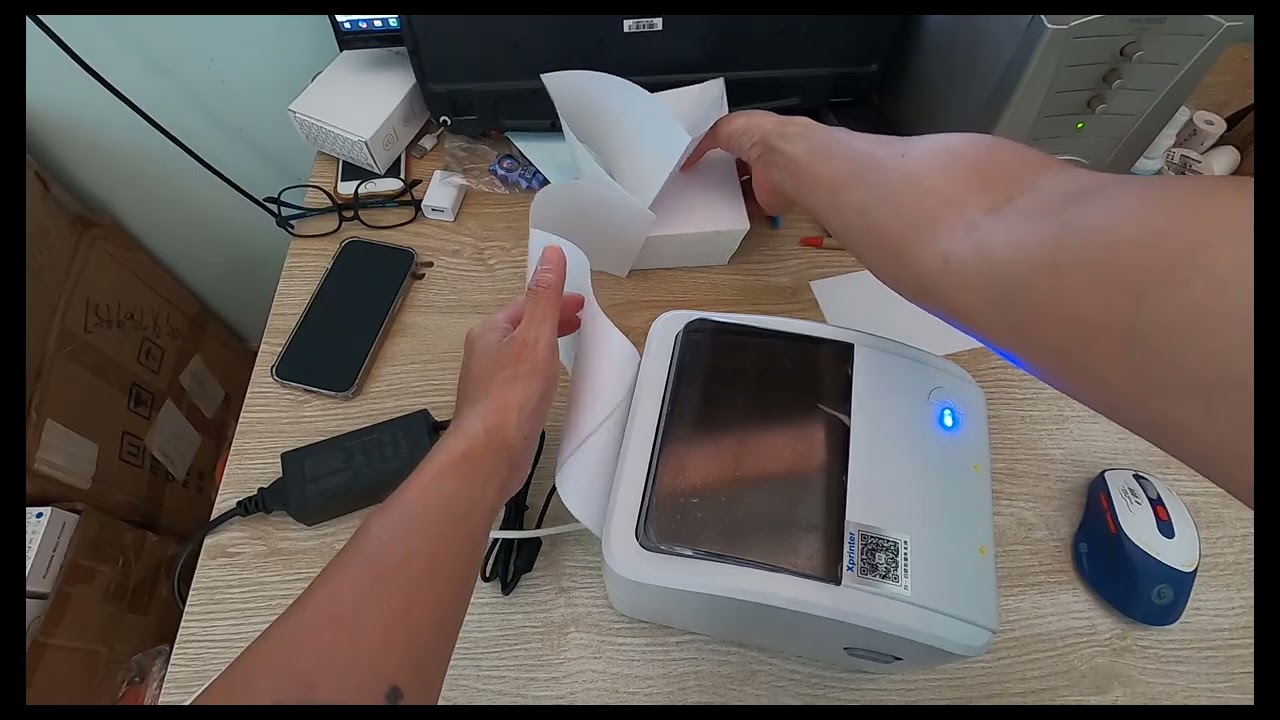 Hướng dẫn in mã vận đơn SHOPEE - LAZADA - TIKTOK SHOP bằng điện thoại với máy in xprinter 420b
