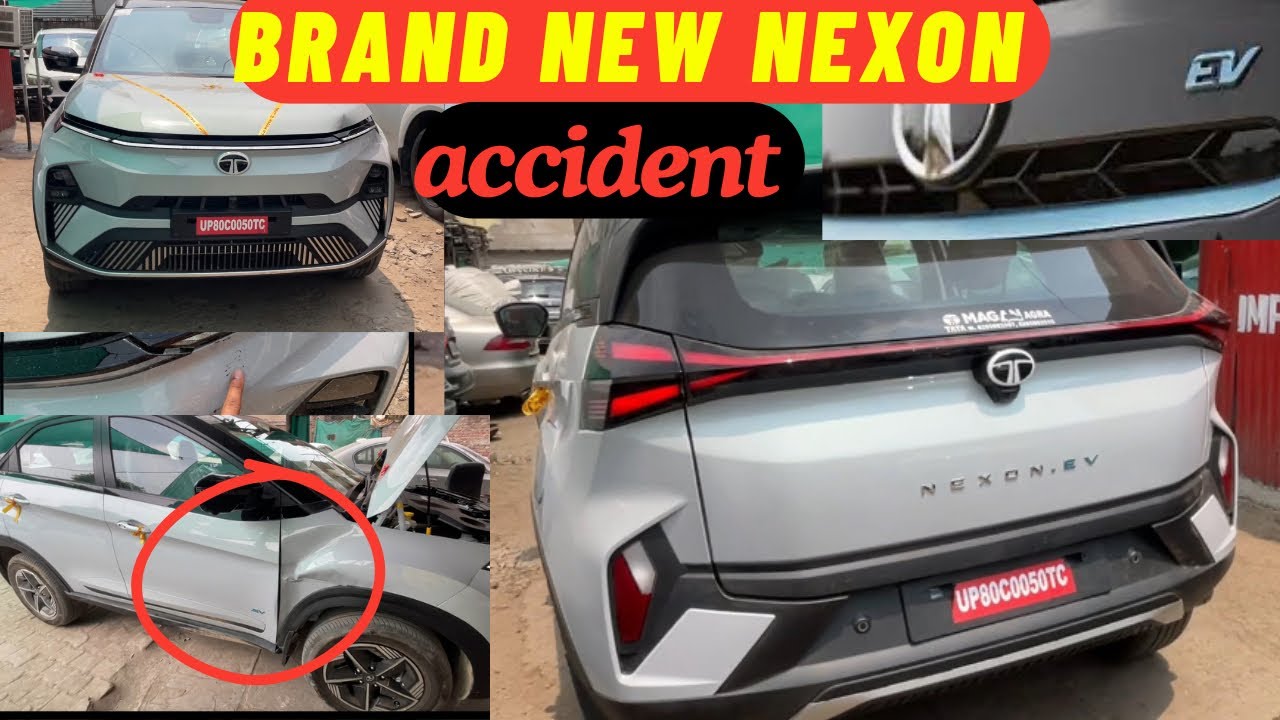 Tata Nexon Ev Accident 💥Repair Step by Step