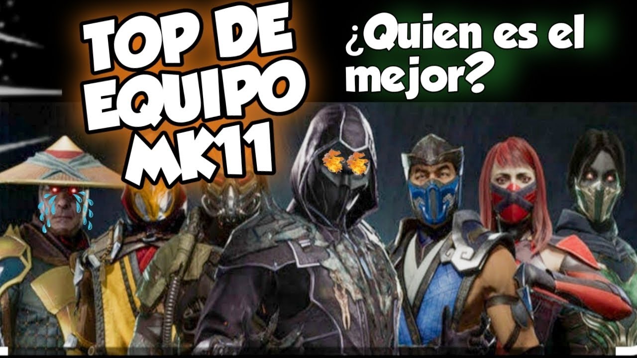 TOP DE PERSONAJES DEL EQUIPO MK11 EN MK MOBILE ( DEL PEOR AL MEJOR )