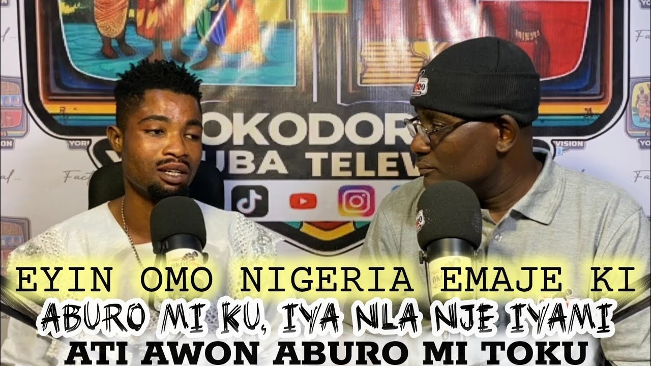 ESANU WA IYANJE MI, IYAMI ATI AWON ABURO MI....OLUSO AGUNTAN NI MI NINU IJO CELE, MI O FE SE JIBITI