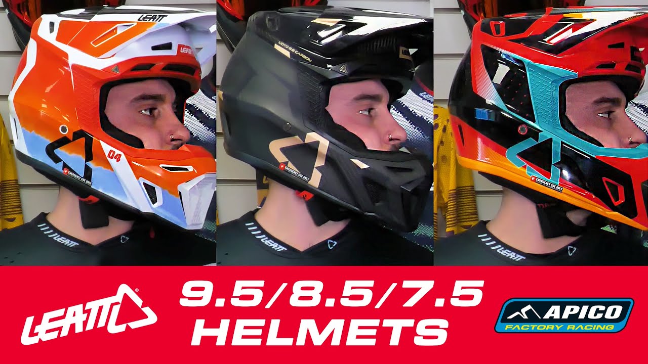 Leatt 9.5/8.5/7.5 Helmet Similarities And Differences