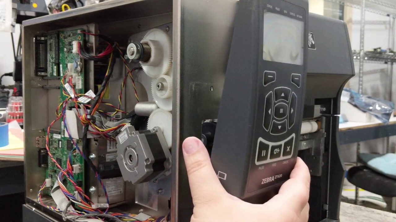 MRP Presents - Zebra ZT400 Operator Panel & Take Label Sensor Replacement Procedure