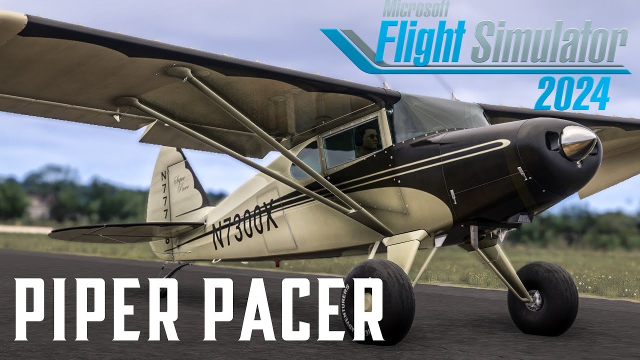 MSFS2024 | Piper Pacer Flight in Norman, Oklahoma