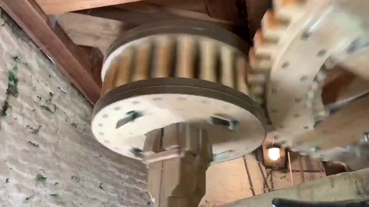 Korenmolen de Oude Molen | Malend op 25 Juli 2020