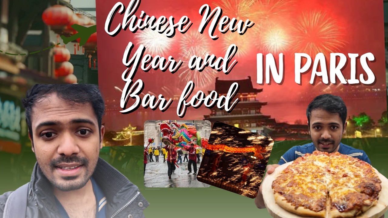 Chinese New Year Paris 2026 🐉 | Dragon Dance | Bar Night & Darts | Malayalam Vlog