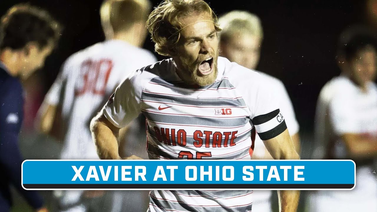 Xavier at Ohio State | Sept. 8, 2024 | Big Ten Men's Soccer | B1G+ Encore