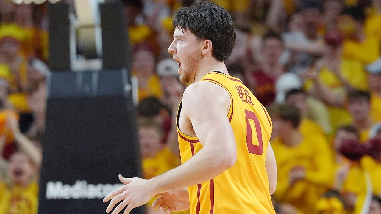 MBB Highlights: No. 6 Iowa State beats No. 2 Houston, 70-67