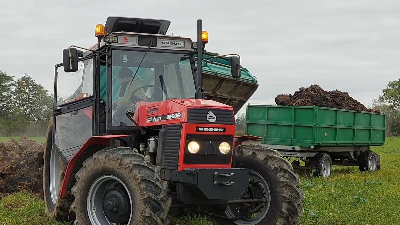 ☆CIĘŻKA ORKA 2024 I LEKKA WTOPA URSUSA 1224 DE LUXE Z PRZYCZEPAMI ☆ GR DOBBER ☆DŹWIĘK SILNIKA 100%㋡☆