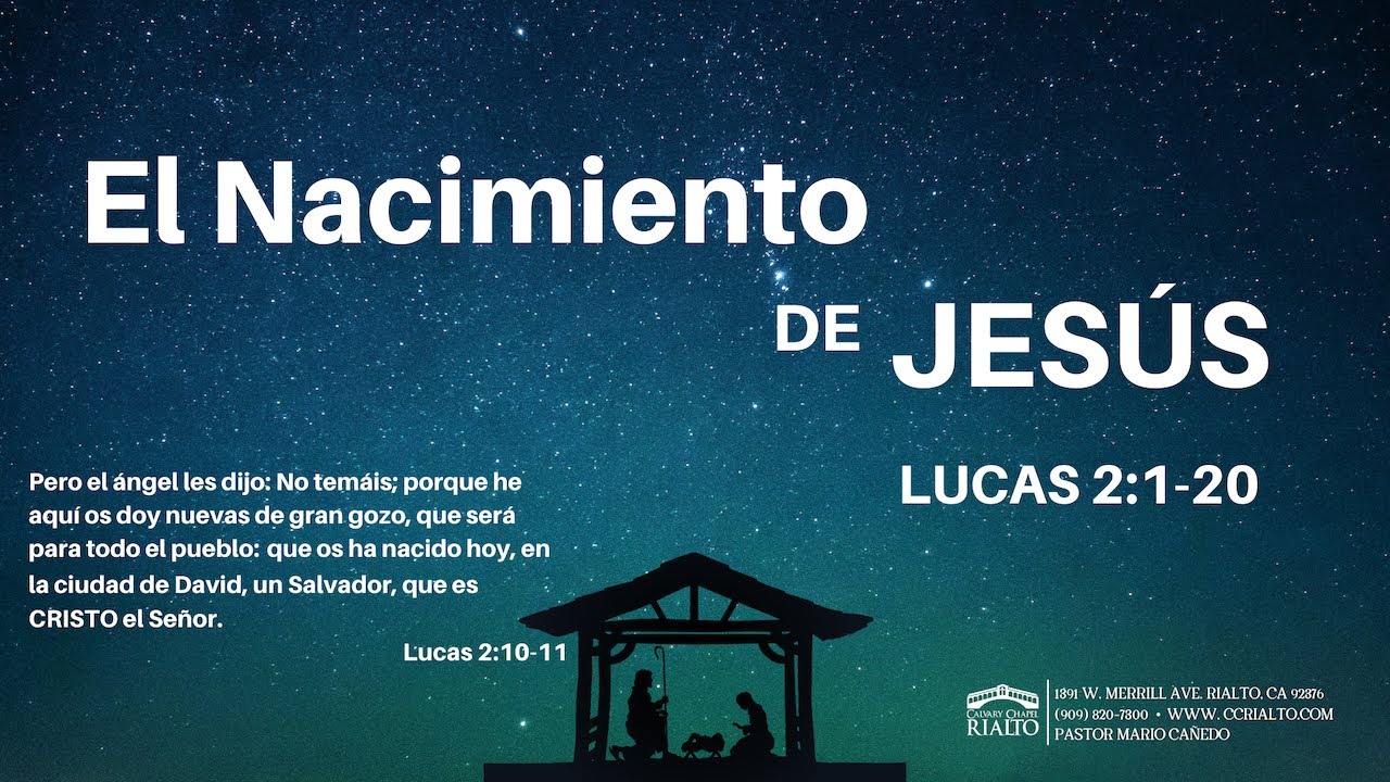 El Nacimiento de Jesús - Lucas 2:1-20