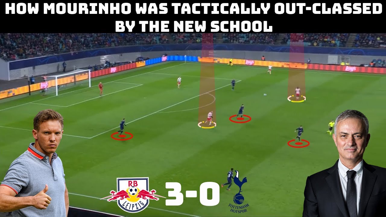 Tactical Analysis: RB Leipzig 3-0 Tottenham | Nagelsmann Shows Mourinho’s Tactical Age | Spurs