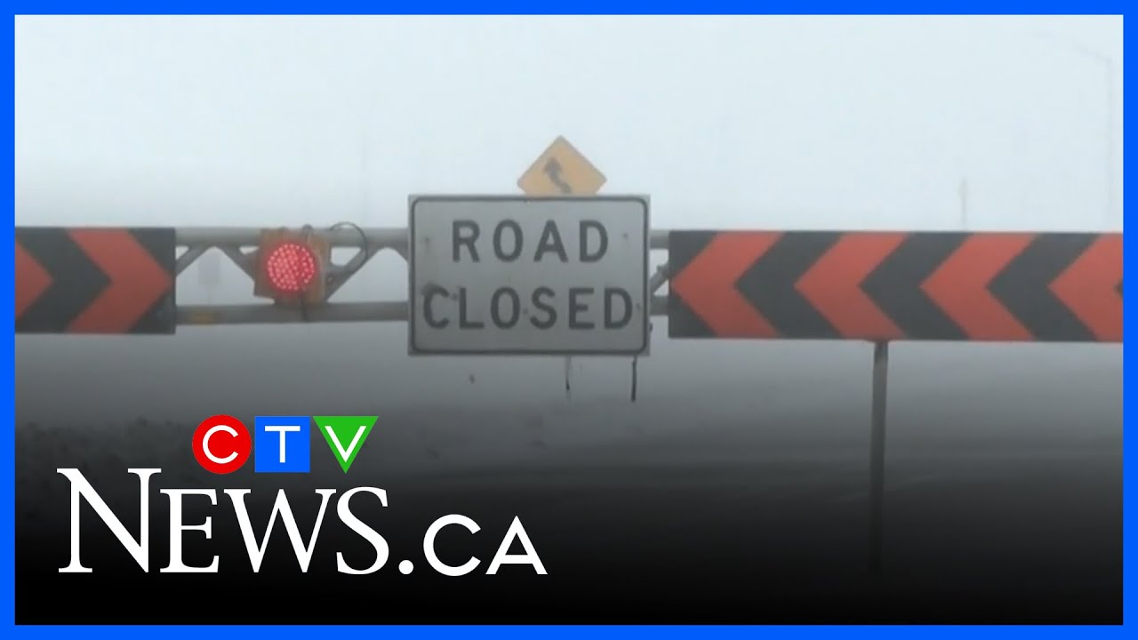 Treacherous conditions on Manitoba highways