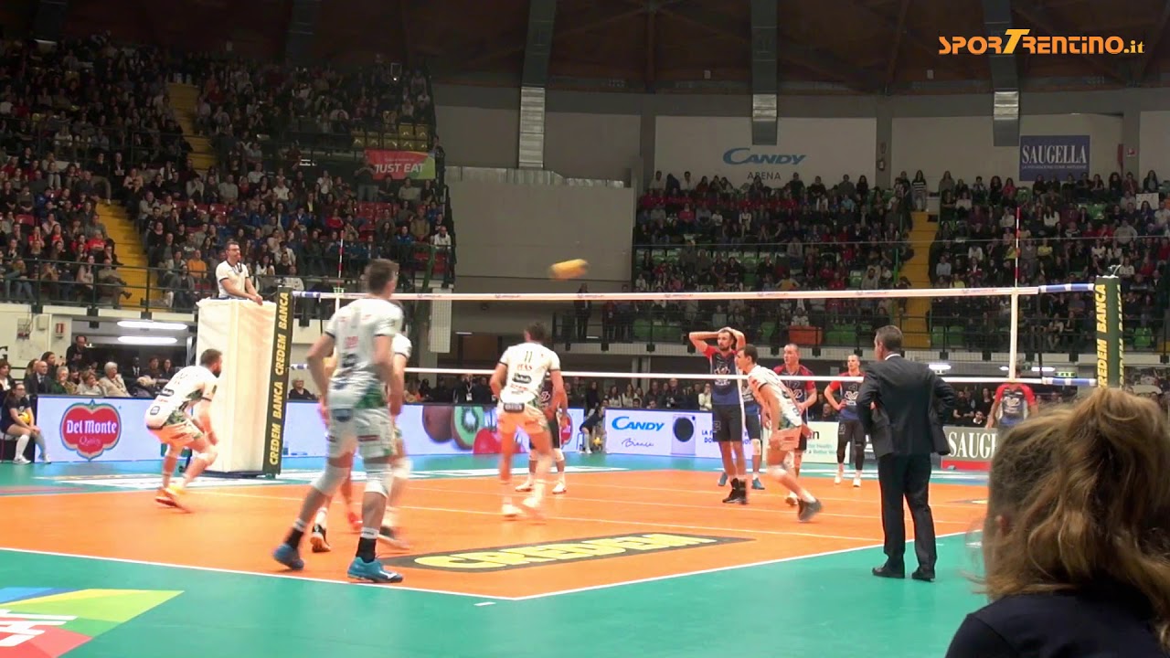Vero Volley Monza - Itas Trentino 2-3, il quarto set da record
