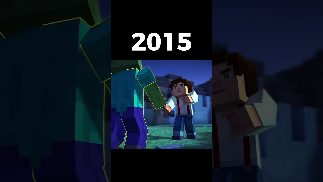 Evolution Of Minecraft #shorts #evolution