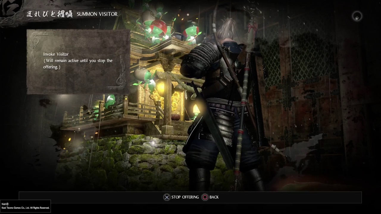Nioh: How to co-op with your friends (2 different ways)