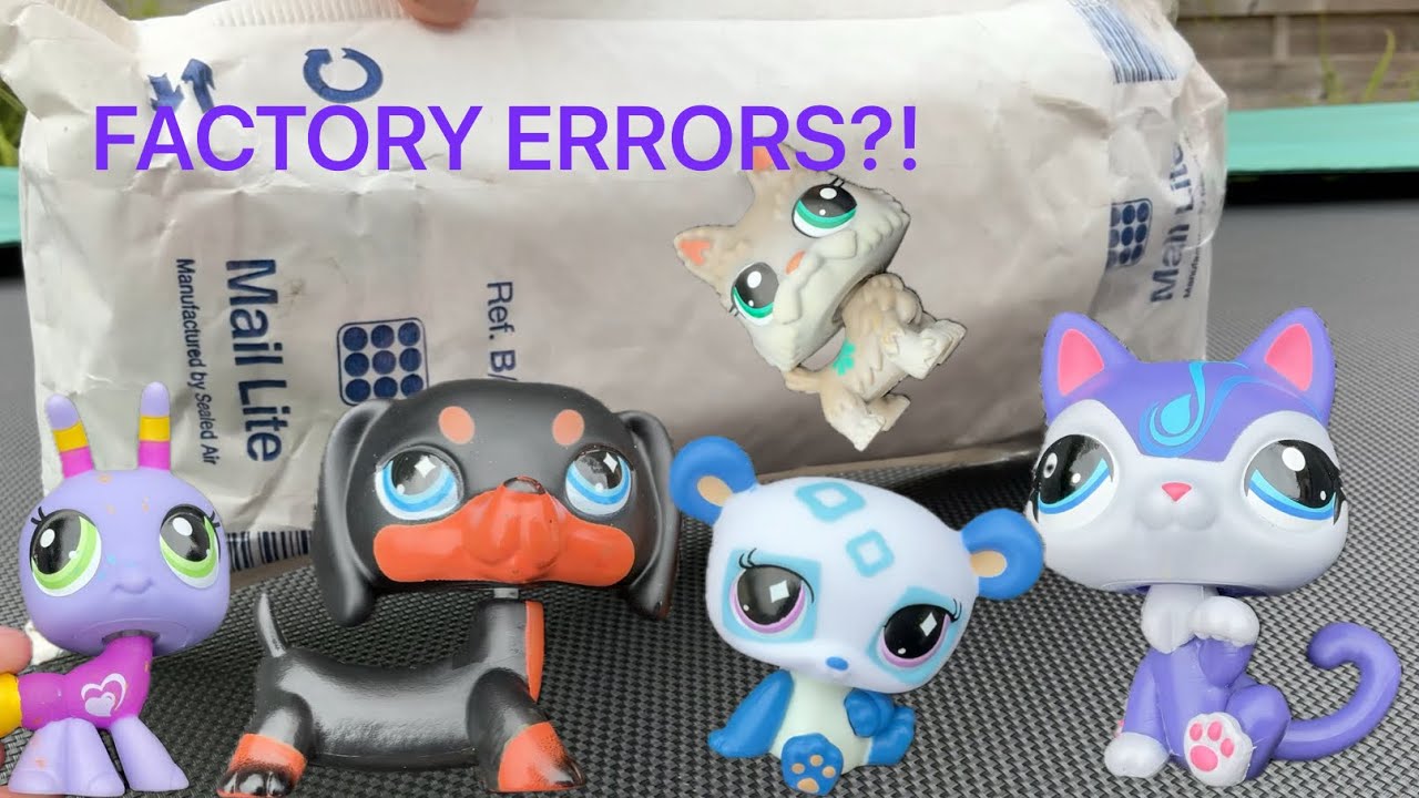EBAY parcel ~ FACTORY ERROR LPS ~ LPSGalaxyCloud 