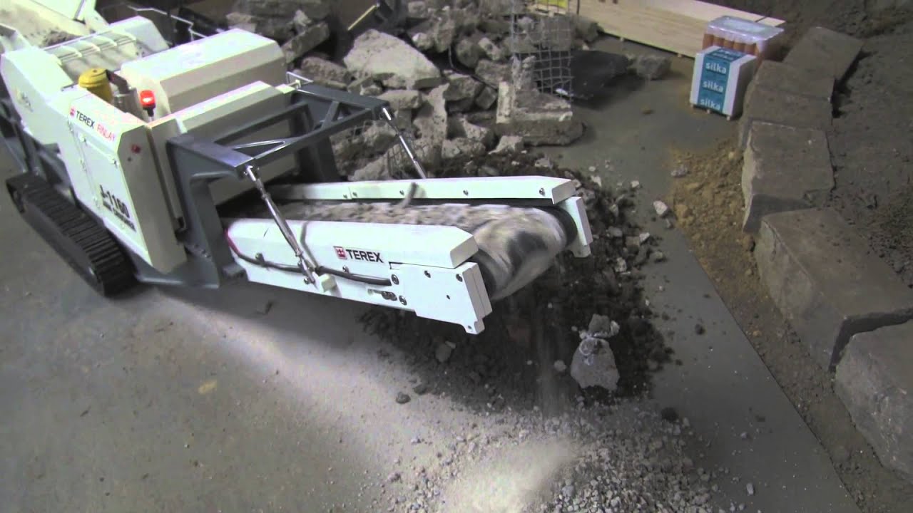 1/14.5th RC CRUSHER JAW IMPACTOR DESTROYING STONES