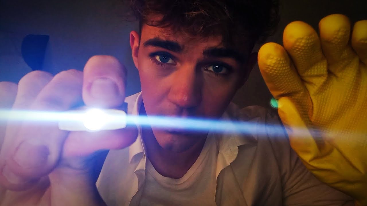 ASMR po polsku BADANIE OCZU 👀 Doktor okulista roleplay (ciary i relaks)