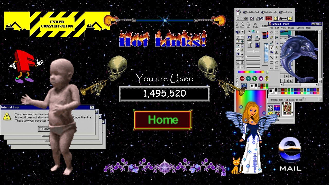The Internet Used To Be Ugly