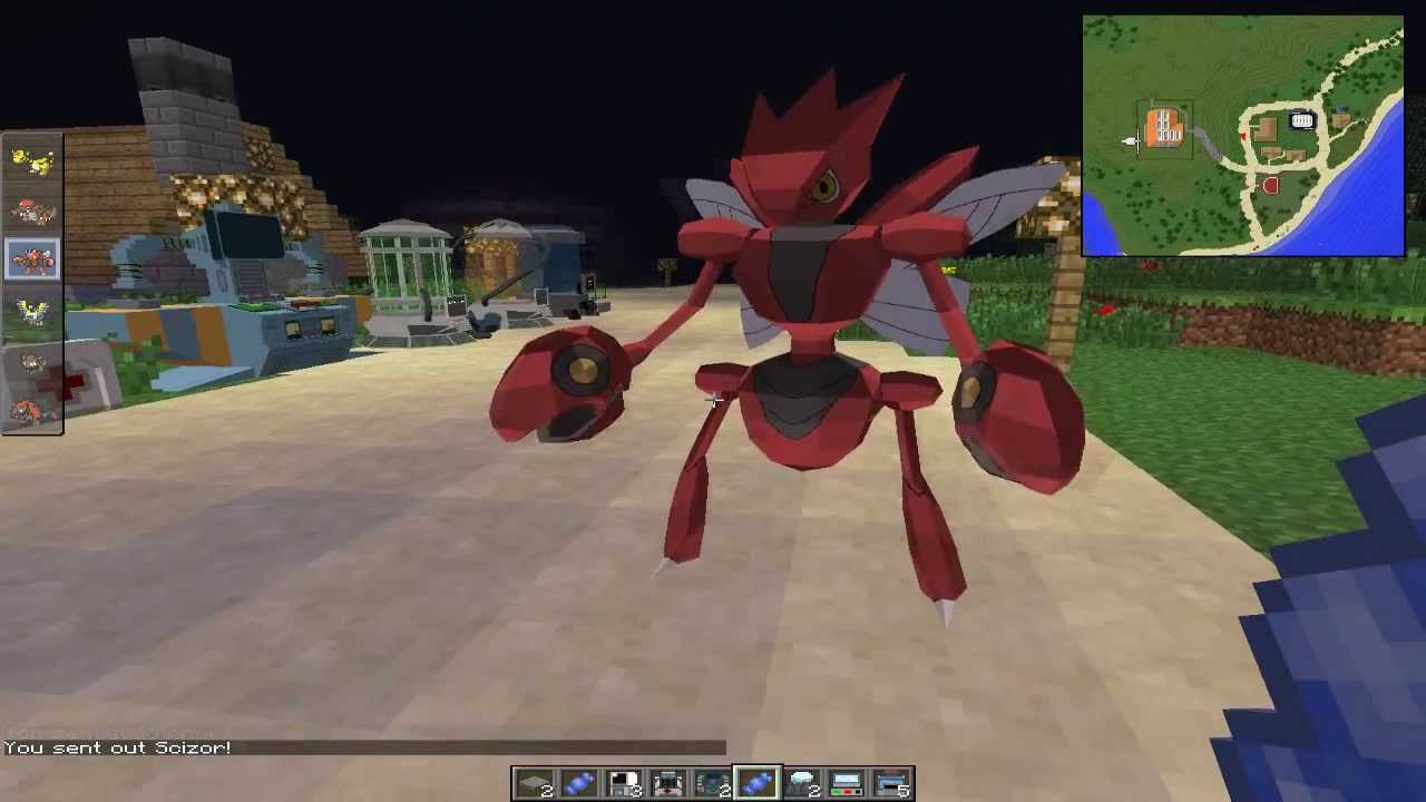 Обзор мода Pixelmon 3.0 (новые покемоны)