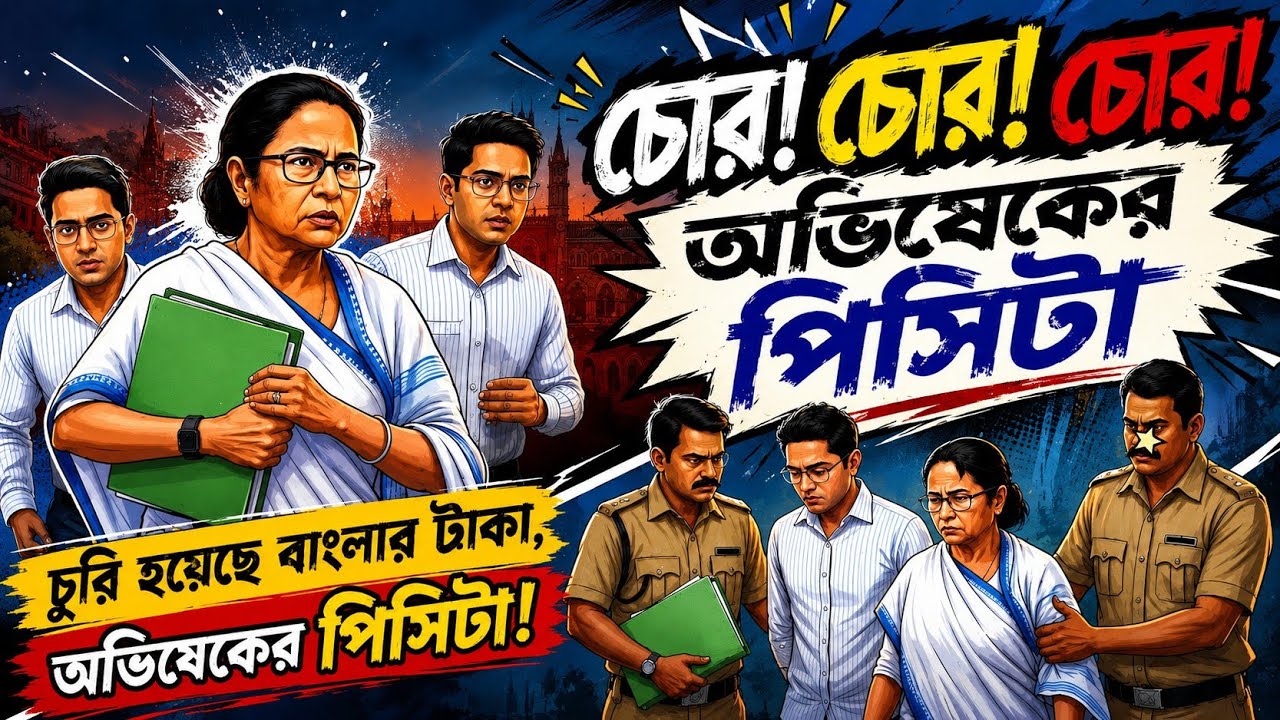 চোর চোর চোরটা অভিষেকের পিসিটা | Chor Chor chor ta Abhisek er pisi ta | Bengali Funny Song 2026 