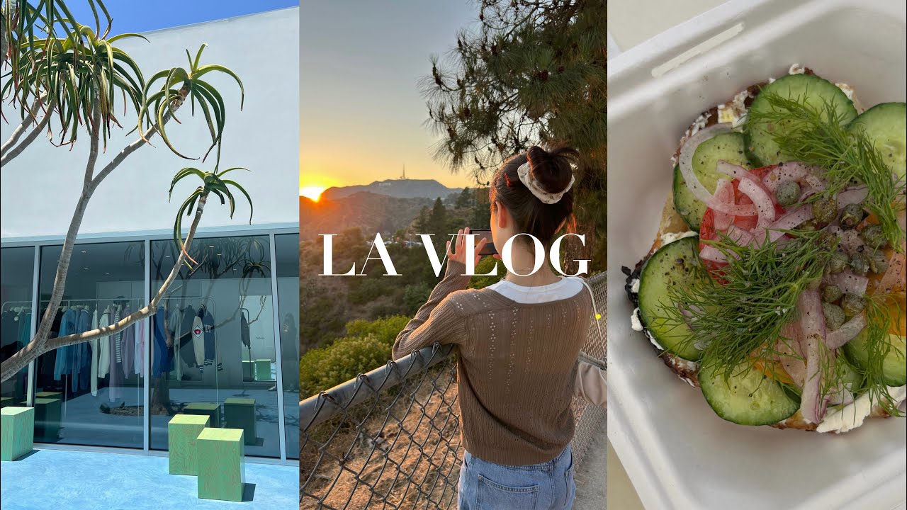 LA vlog 🌴 Erewhon, Griffith Observatory, food recs, shopping on Melrose Ave, the Getty Villa