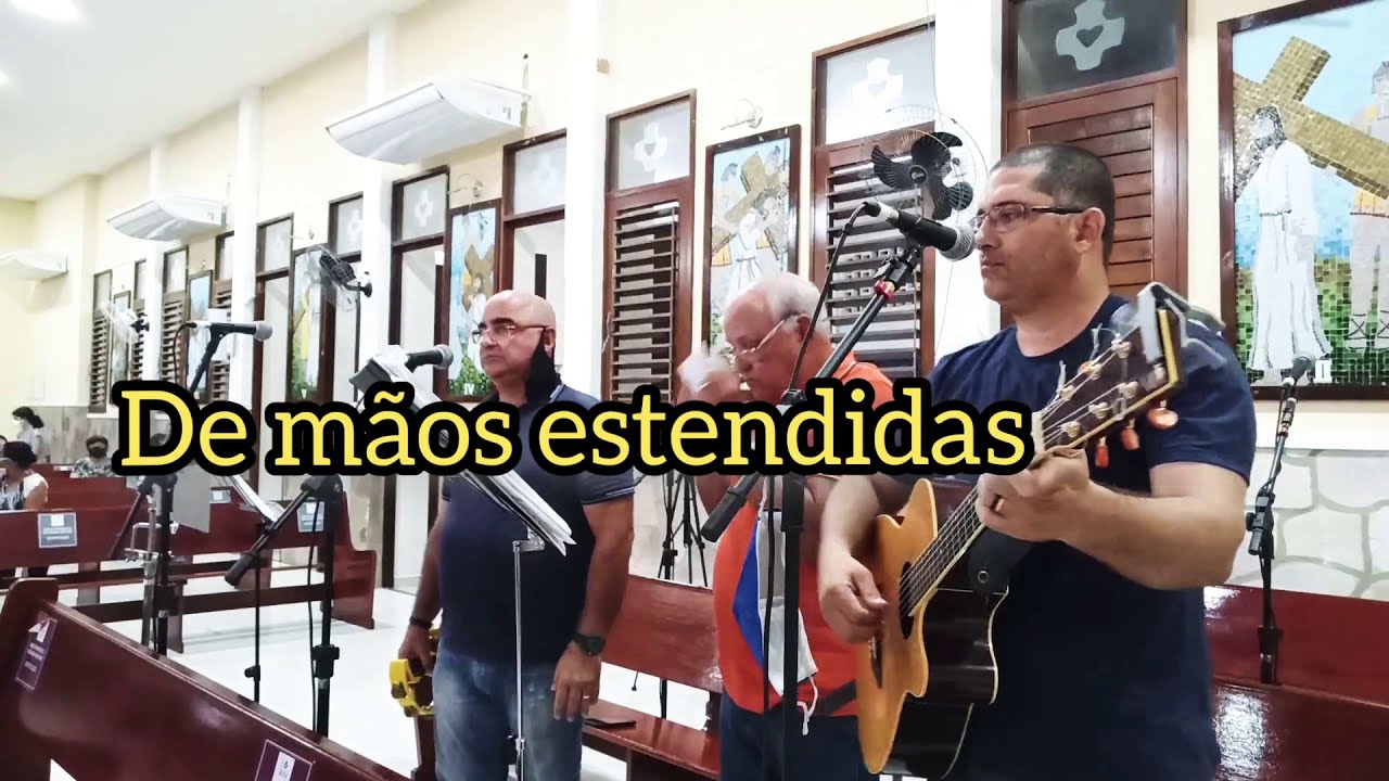 De mãos estendidas, ofertamos. Ofertório. Ir. Salete. Pe. Silvio Milanez. Offertory. Church music.
