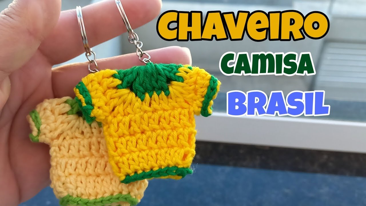 Chaveirinho camisa do Brasil/Venda muito nessa copa