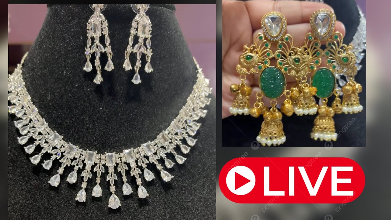 Saanvi jewellery collection live dated 7 feb 2026. B K no 9219945547