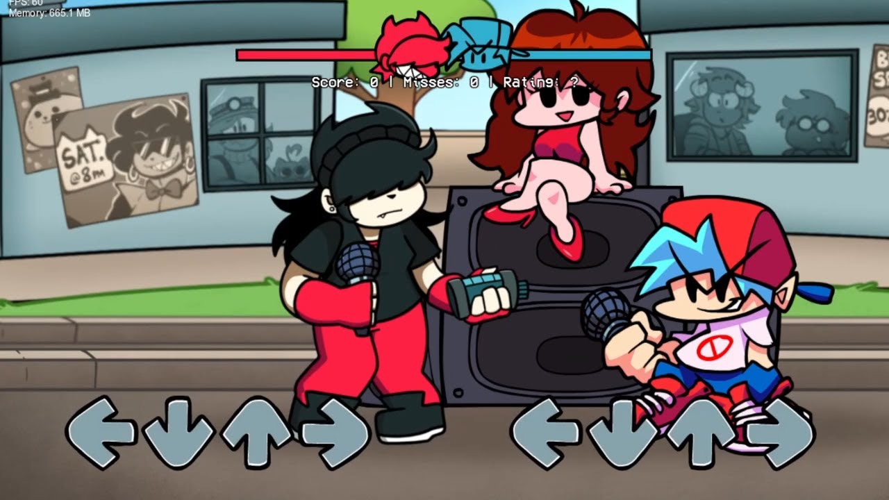 Who Will Win In This Epic Annie Vs Boyfriend Battle?! [FNF MOD]