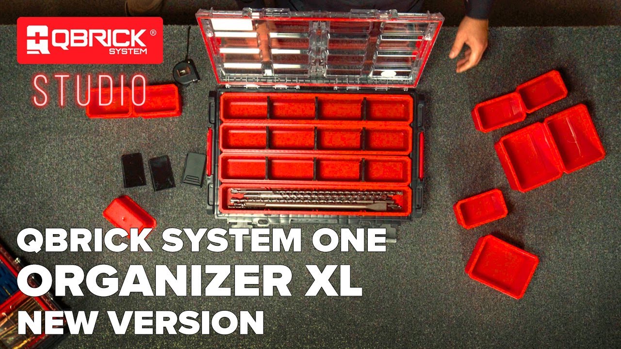 QBRICK STUDIO - Qbrick System ONE - Organizer XL - NOWA WERSJA  -  odcinek 58