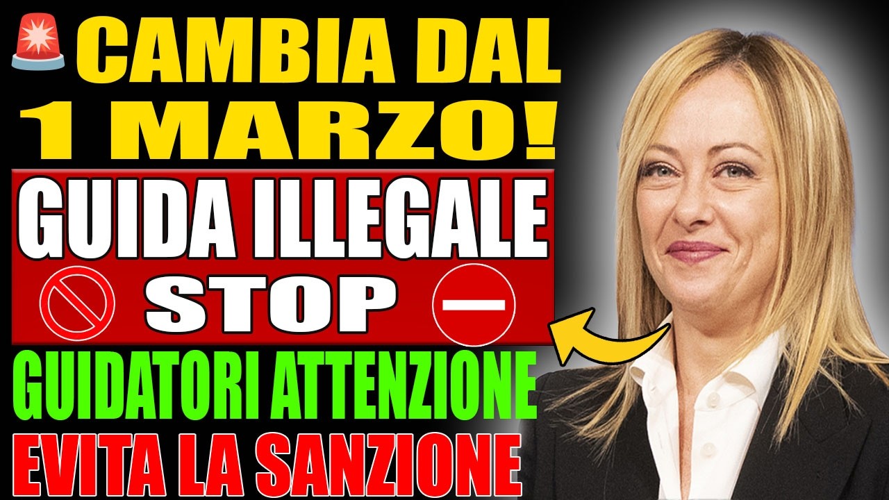 🚨 1 Marzo Gli Automobilisti Italiani DEVONO Averlo in Auto o Rischiano una Multa!