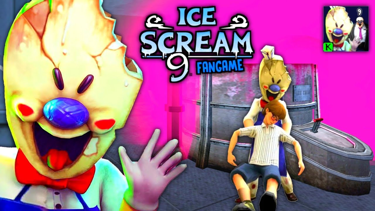 ICE SCREAM 9 ПОЛНЫЙ ГЕЙМПЛЕЙ - Играем в новую главу 😃 Фанатская игра (English Video)