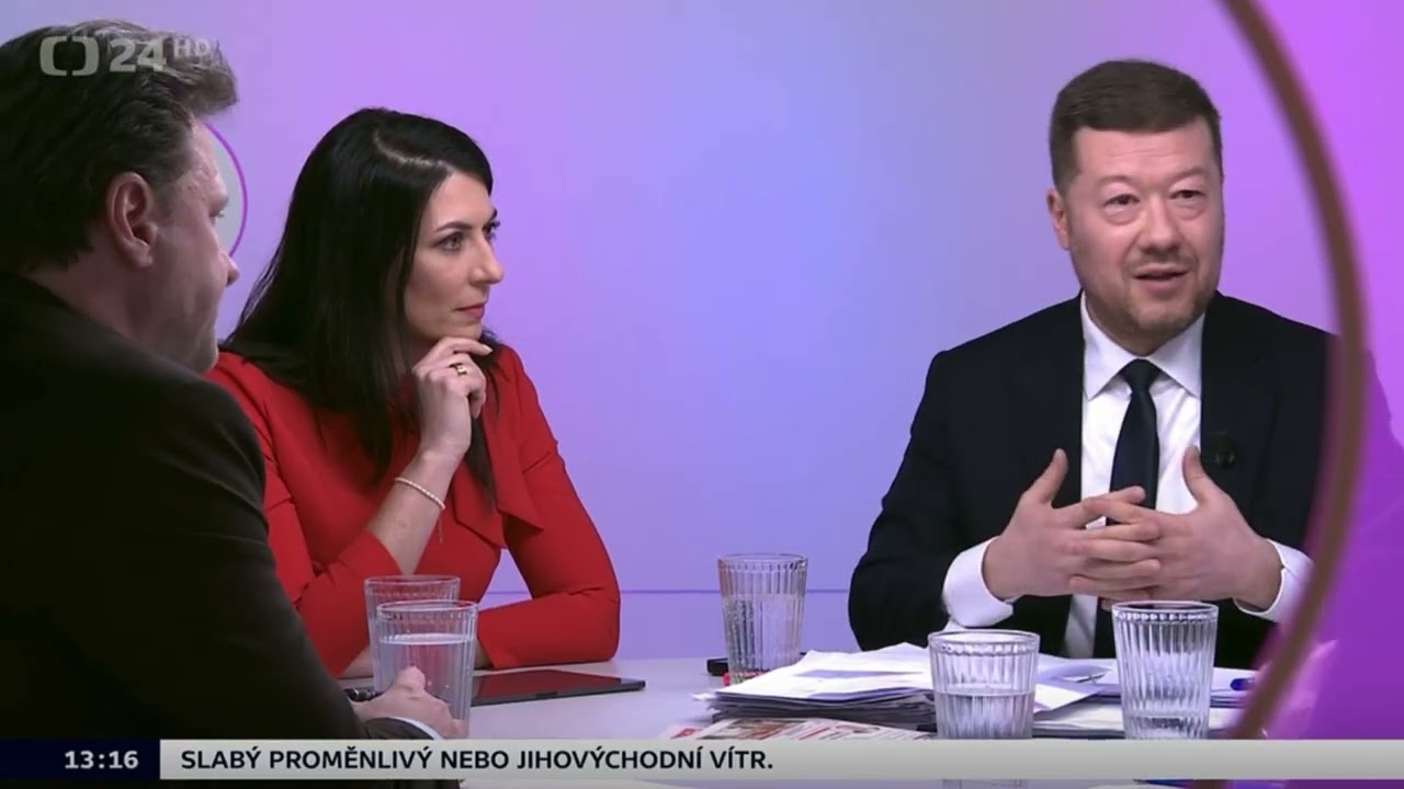 Zvýšení důchodů, černé peníze z úplatků pro STAN a TOP 09, situace kolem Íránu, nízká inflace
