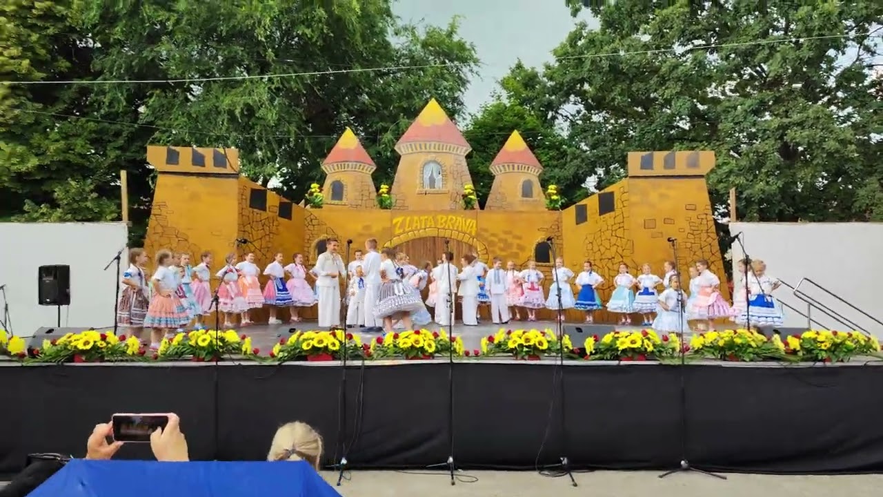 DFS Ratolesť – mladšia skupina 29. DETSKÝ FOLKLÓRNY FESTIVAL ZLATÁ BRÁNA 25.06.2023 Kysáč 2. mesto
