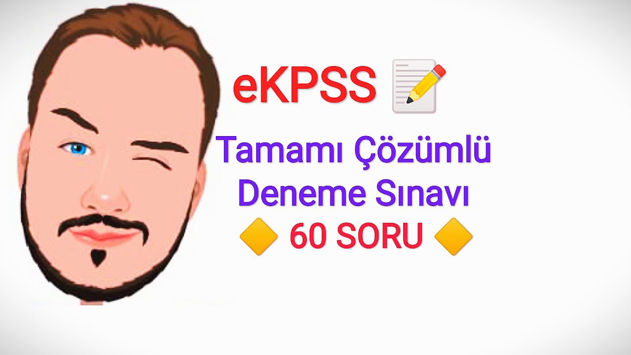 EKPSS Genel-Görme-İşitme-2 Ortaöğretim(Lise) | TAMAMI ÇÖZÜMLÜ 60 Soruluk Deneme Sınavı
