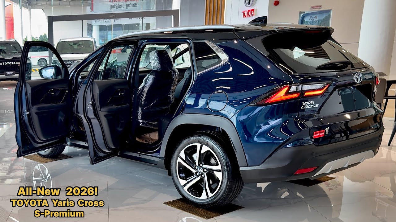 Новинка 2026 года! Совершенно новый Toyota Yaris Cross S-Premium: суперкомфортный салон, подробны...