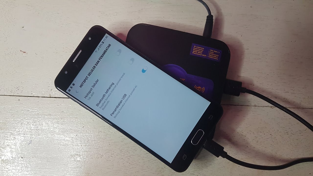 HP JADI MODEM UNTUK STB OPENWRT