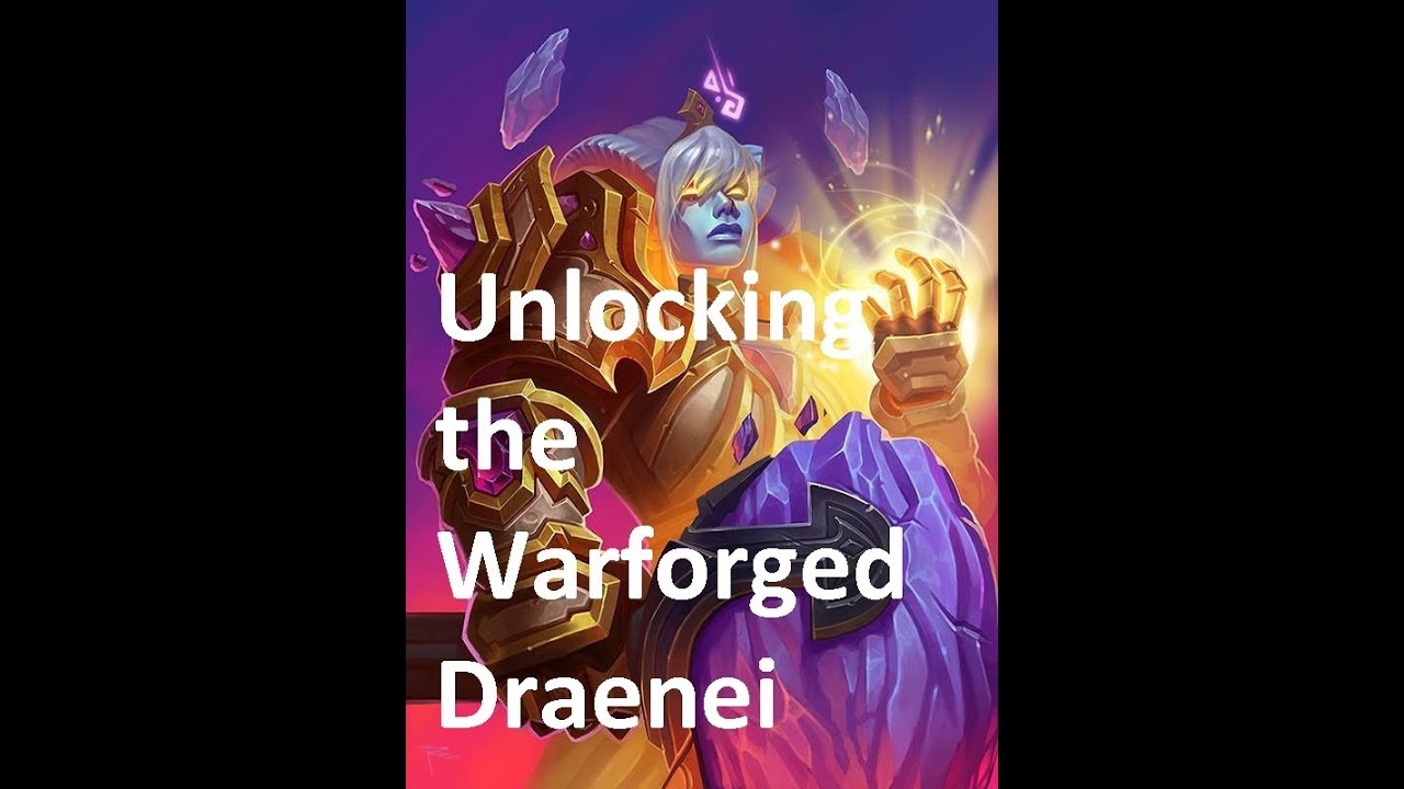 WoW  Lightforged Draenei Allied Race (Questline and Scenario)