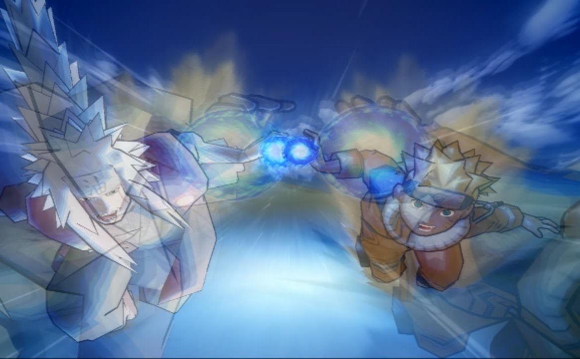 Naruto Ultimate Ninja 3 All Dual Ougis and Ultimate Jutsu (720p)