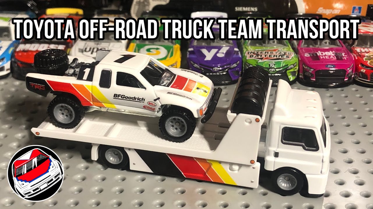 Hot Wheels Team Transport Toyota Off-Road Truck & Fleet Street Diecast Review