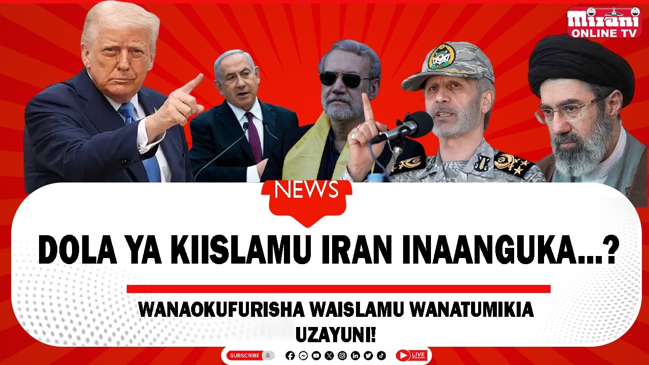 DOLA YA KIISLAMU IRAN INAANGUKA..? /WANAOKUFURISHA WAISLAMU WANATUMIKIA UZAYUNI
