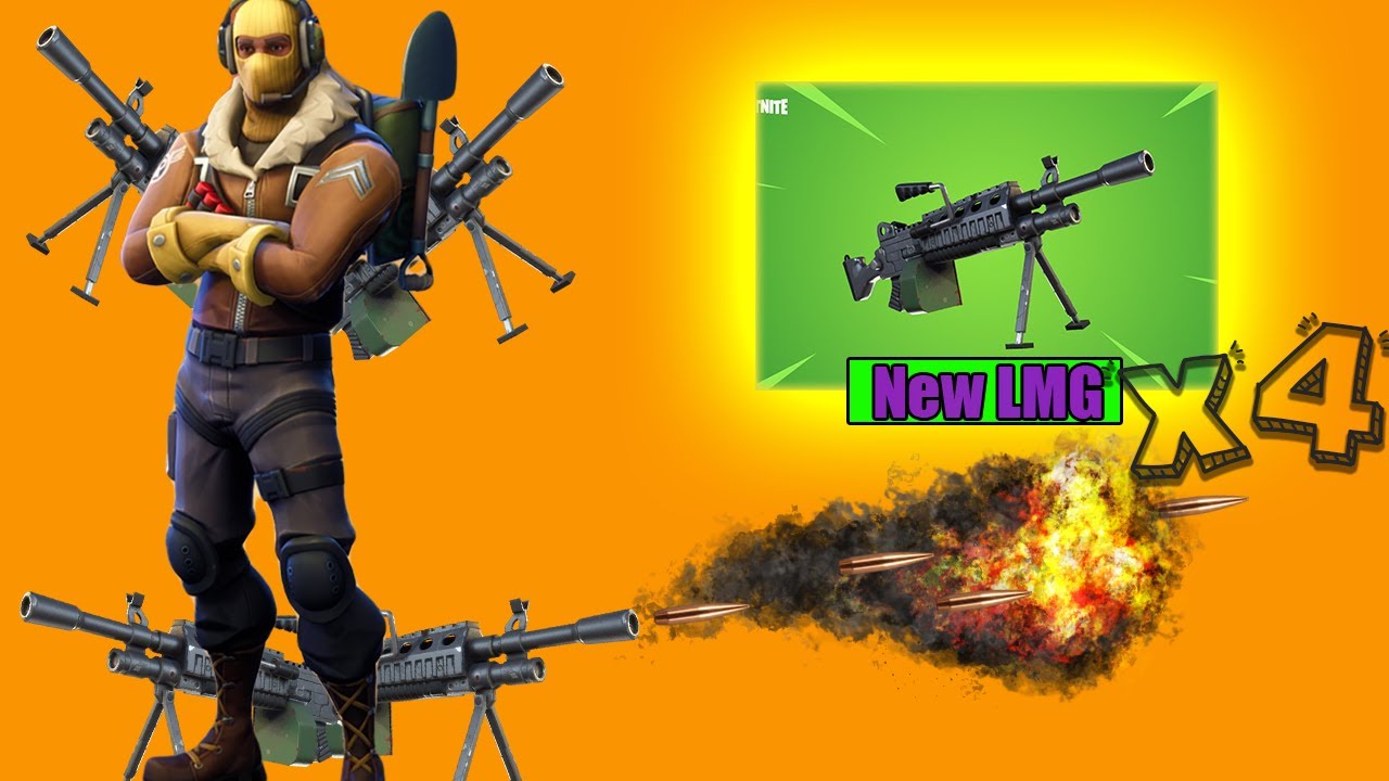 Только пулемет (четырехствольный пулемет) Ultimate Spray