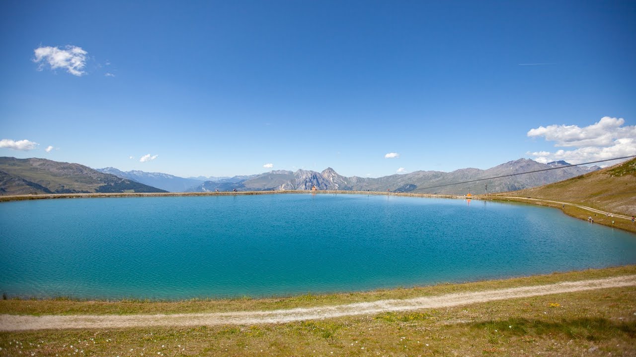 TYROLIENNE AU PARADIS (Termignon - Valloire Galibier, La route des Grandes Alpes à vélo)