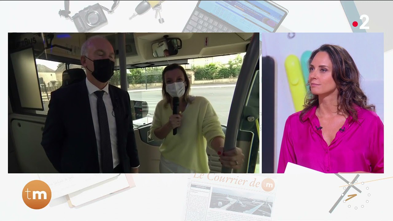 Transports gratuits Ch&acirc;teauroux & semaine mobilit&eacute; // T&eacute;l&eacute;matin - Fen&ecirc;tre sur les r&eacute;gions - France 2